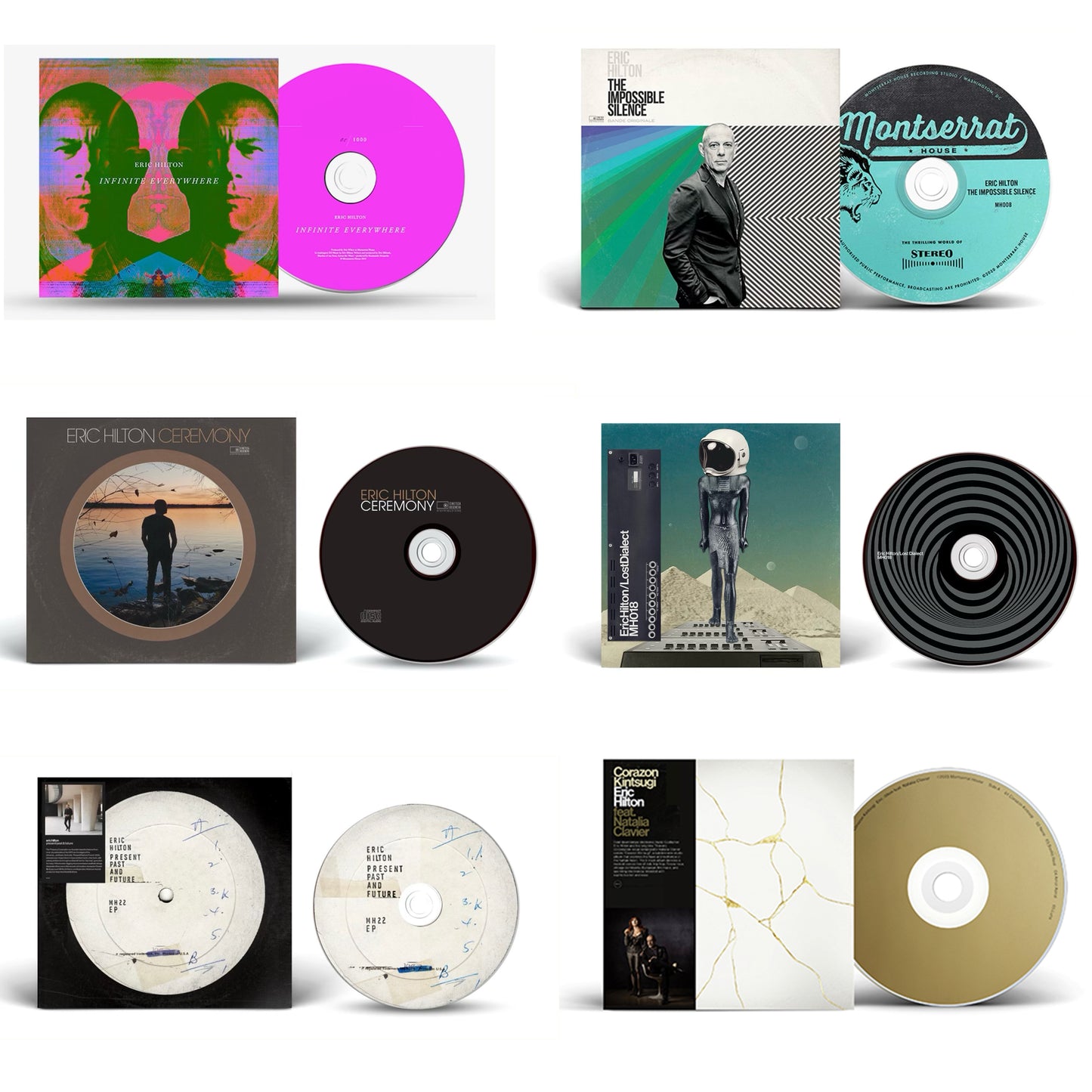 CD Collection (Includes all 6 Eric Hilton records)
