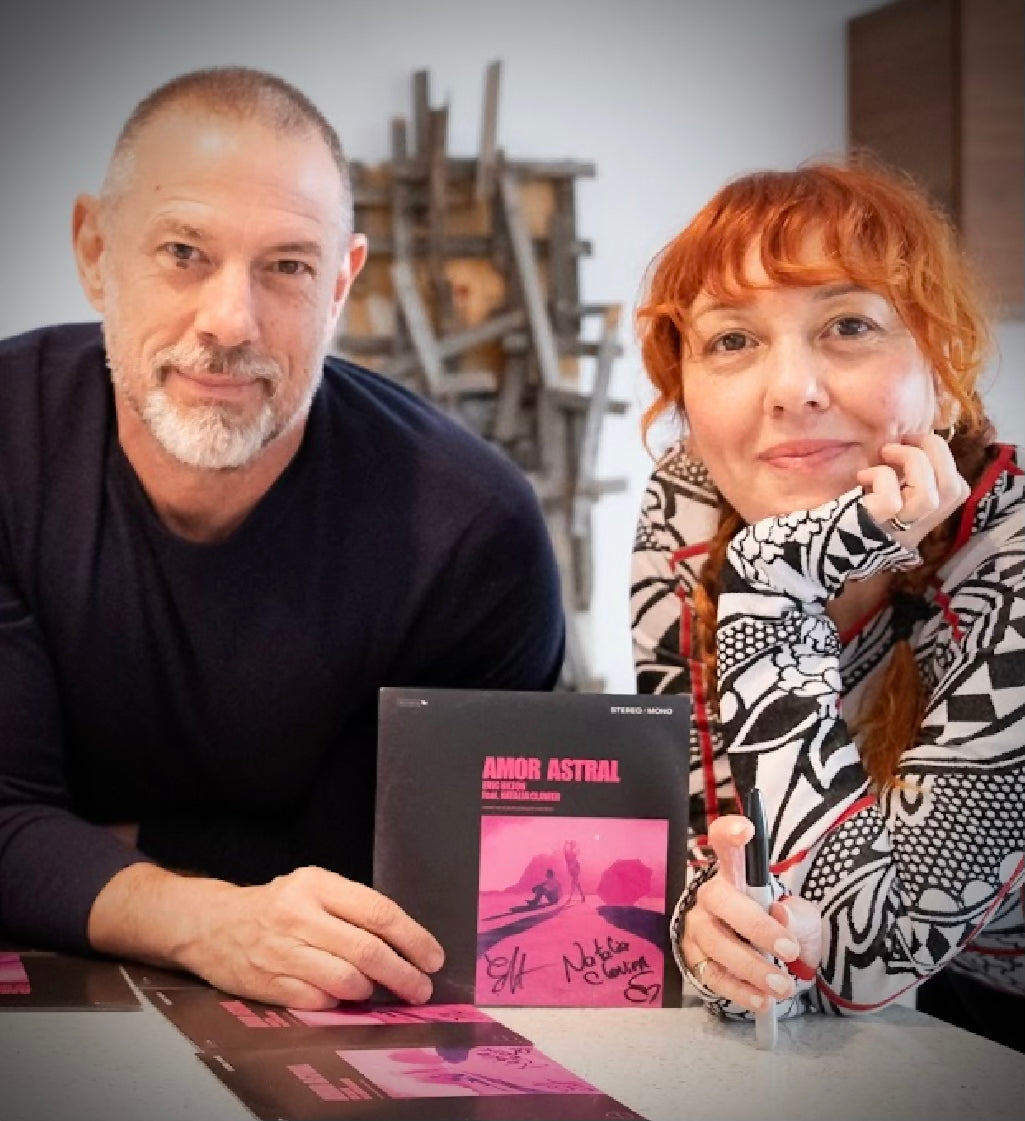 AUTOGRAPHED Amor Astral 7" Vinyl (Signed by Eric and Natalia)