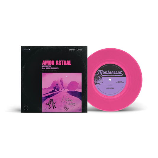 AUTOGRAPHED Amor Astral 7" Vinyl (Signed by Eric and Natalia)