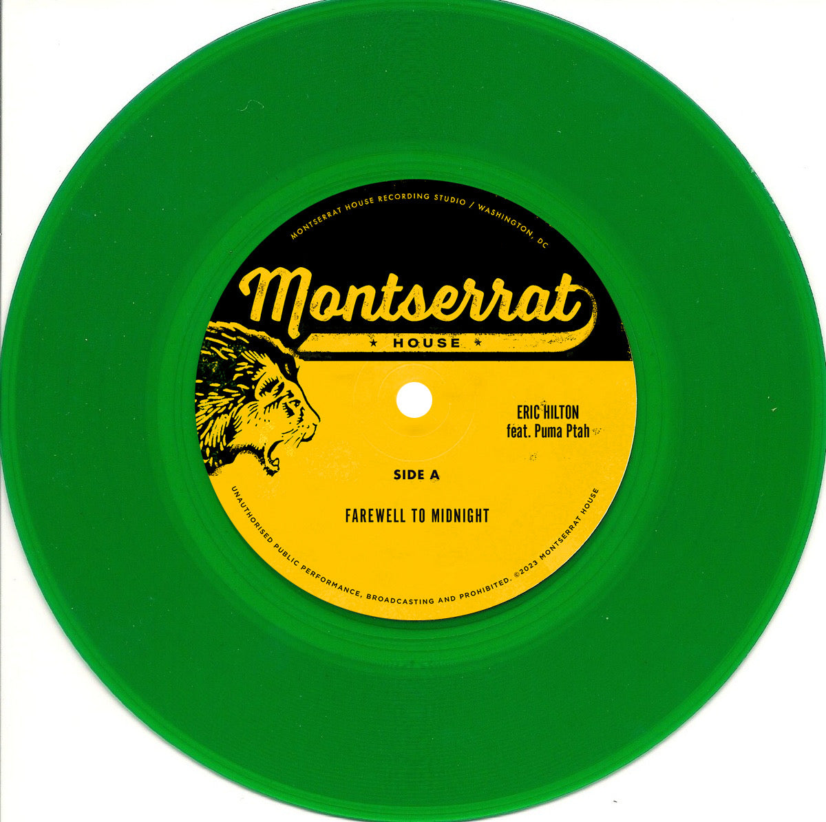 Farewell to Midnight - 7" (Green) Vinyl